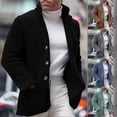 thumbnail image 6 of Men's Button Front Knit Jacket Long Sleeve Casual Outerwear Sweater Cardigan, 6 of 6