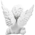 thumbnail image 4 of Ensemble de 2 Belles Statues d'Ange en Résine Cerise Statue d'Ange Gardien Sculpture d'Ange Adorable Collection d'Ange Ailes Statue Commémorative 4.25 Pouces, 4 of 4