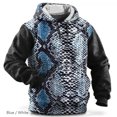 thumbnail image 3 of Sudadera con capucha con estampado 3D de camuflaje, águila, piel de serpiente, bandera estadounidense, para hombre, informal, de calle, de manga larga, 3 of 5