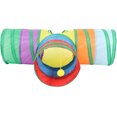 thumbnail image 5 of Túnel plegable para conejos, túnel interactivo para hámsters, túnel para esconderse, juguete de tubo para conejos., 5 of 5