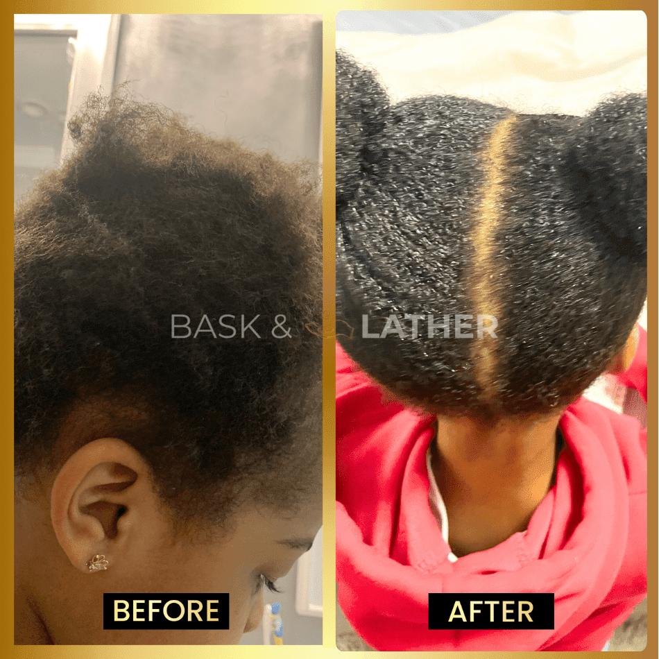 Bask & Lather Scalp & Hair Balm 6 oz