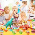 thumbnail image 7 of 24 Pack Dinosaur Cupcake Wrappers, Dinosaur Party Supplies, Dino Cupcake Toppers,Dinosaur Cake Decorations for Kids Birthday Party Supplies, 7 of 7