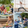 thumbnail image 4 of Extra Large Picnic Blankets Waterproof Foldable (60 "x 80") Beach Blanket Waterproof Sandproof,3-Layer Thicking Mat Outdoor Packable Camping Blanket, 4 of 6