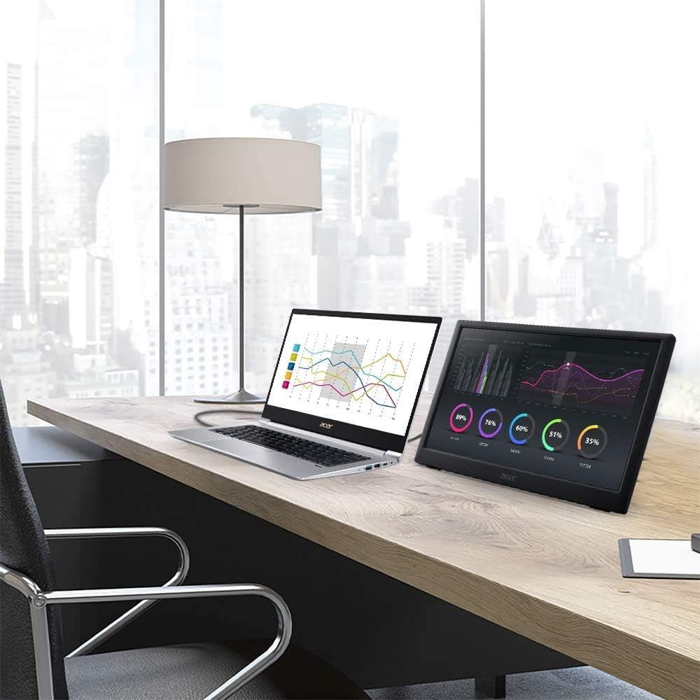 Restored Acer PM161Q 15.6-inch Full HD Portable LED Monitor 60Hz 1920x1080 (Refurbished)