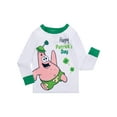 thumbnail image 2 of SpongeBob SquarePants St.Patricks Day 2-Piece Long Sleeve and Pant Pajama Set, Sizes 4-10, 2 of 3