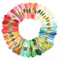thumbnail image 1 of Multi Colors Embroidery Thread Cross Stitch Floss Sewing with Hand Sweing Handmade Tools, 1 of 16