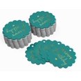 thumbnail image 3 of Inkdotpot 100 Pack Happy Birthday Favor Paper Tags Craft Real Gold Foil Hang Tags, 3 of 6