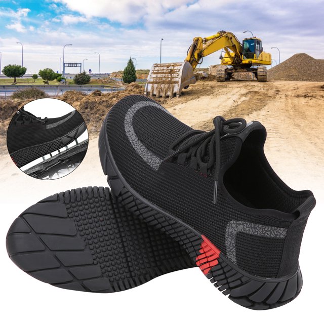 Safty Safety Shoes Construction Work Steel Toe Cap Sneaker Boots Man Working Wearing