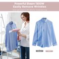 thumbnail image 6 of AMONSEE Steamer for Clothes,1500W Portable Handheld Steamer,Extreme Steam,Pink, 6 of 10