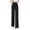 Black, variant on Dianli Women High Waist Lightweight Straight Leg Lounge Pants Thin Summer Sleepwear Breathable Soft Relaxed Fit Comfortable Homewear Easy Care