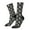 2 Black-2, variant on Christmas cute deer old man Print Adult Socks for Men & Women,Calf Socks, Ankle Socks,Boots Socks,Breathable Casual Sock,Unisex Crew Socks