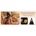thumbnail image 4 of SAWOBUUN Halloween Scarecrow Hats Sunflower & Plaid Patch Felt Witch Hat for Adult Women Party Accessory, 4 of 6