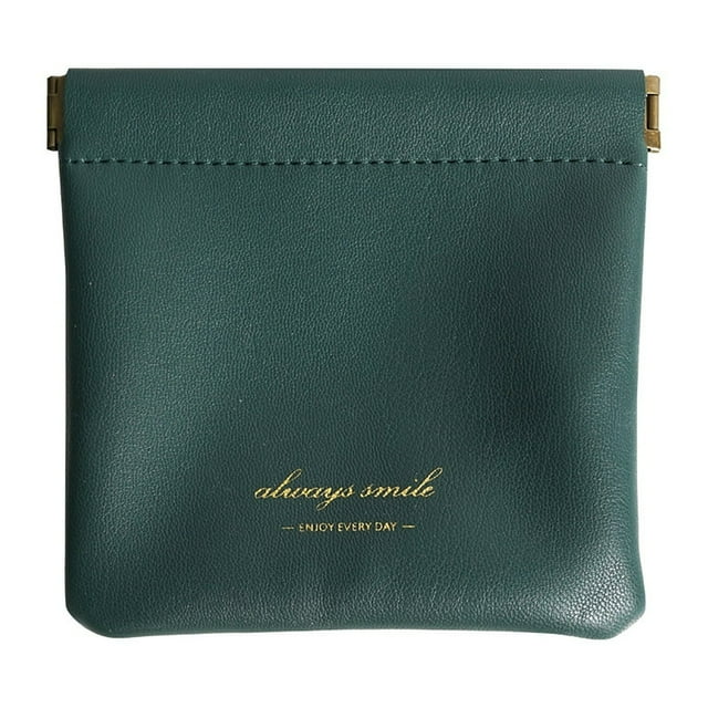 Storage Bag Multifunctional Waterproof Portable Faux Leather Small Female Cosmetic Bag for Daily Use