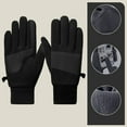 thumbnail image 5 of Wipya Touchscreen Compatible Gloves For Women Thermal Winter Gloves With Non-Slip Grip For Phone Use Biking Driving And Outdoor SizeBlack, 5 of 5