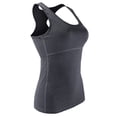 thumbnail image 4 of Chaleco de Aptitud Sunnimix para Mujeres De Yoga Corriendo Tapa De La Camiseta M Gris, 4 of 8