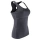 thumbnail image 4 of Chaleco de Aptitud Sunnimix para Mujeres De Yoga Corriendo Tapa De La Camiseta M Gris, 4 of 8