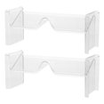 thumbnail image 2 of Miangastore Sunglasses Holder Transparent 2Pcs Space Saving Easy Access, 2 of 8