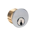 thumbnail image 2 of Kaba Ilco 5001729 KW9 Brass Mortise Cylinder Keyed Differently - Case of 10, 2 of 2