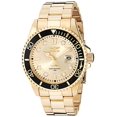 thumbnail image 1 of Men's Pro Diver Quartz Watch with Stainless Steel Strap, Gold, 22 (Model: 30025), 1 of 2
