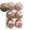 Gold, variant on Dvruxg Silk Christmas Ball Ornaments, 6 Pcs Satin Christmas Tree Hanging Ornaments Wreath Garland Decor Xmas Balls for Home, Holiday, Wedding, Xmas Hanging Decorations