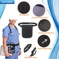 thumbnail image 3 of Nurse Fanny Pack, Nurse Pouch for Women Men, Utility Nurse Tool Belt Nurses Bag Organizer (Black), 3 of 7