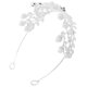 thumbnail image 4 of Tocado de corona de cisne, accesorios para el cabello de perlas de diamantes de aleación, tocado de joyería de corona de diamantes de imitación para novia y boda (blanco), 4 of 5
