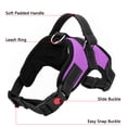 thumbnail image 6 of Homelove Dog Harness, Breathable Adjustable Reflective No Pull Dog Vest, For Medium Size Dogs, Color - Purple, 6 of 7