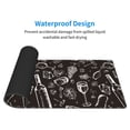 thumbnail image 5 of Vsdgher Wine Seamless for Mouse Pad with Stitched Edges,Desk mat for Laptop,Computer & PC, Wristing Pad for Gamer,Office & Home,12 x 31.5 in, 5 of 8