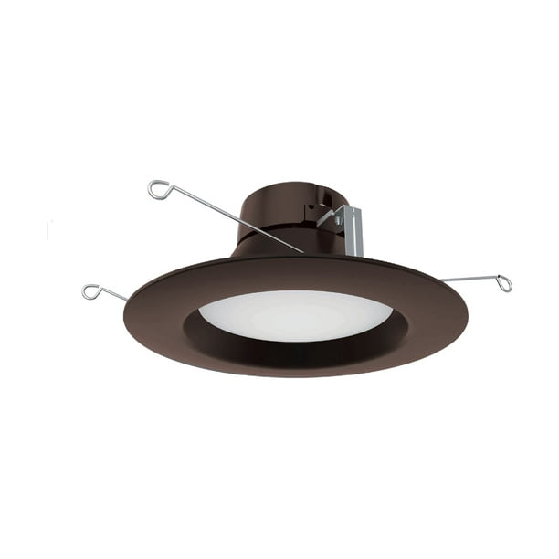 Satco Lighting S39848 Led Canless Recessed Fixture 5" Recessed Trim