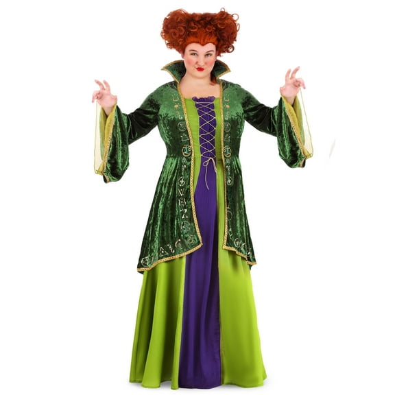 Women's Plus Size Deluxe Disney Winifred Sanderson Costume