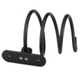 thumbnail image 4 of Hair Dryer Holder Aluminum Wall Mounted Hair Dryer Holder Cable Rack for Kitchen Bathroom Bathroom Accessories(Black), 4 of 5