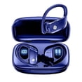 thumbnail image 1 of Auriculares inalámbricos verdaderos oso de fresa Bluetooth TWS gancho para la oreja IPX5 a prueba de agua, 1 of 5