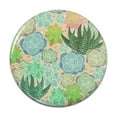 thumbnail image 1 of Succulent Cactus Aloe Plants Pattern Pinback Button Pin, 1 of 4