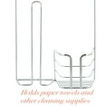 thumbnail image 5 of Kitchen Details 2-in-1 over-the-Cabinet Basket, 4.6 Wide and 10.4 Length in Chrome, 5 of 8