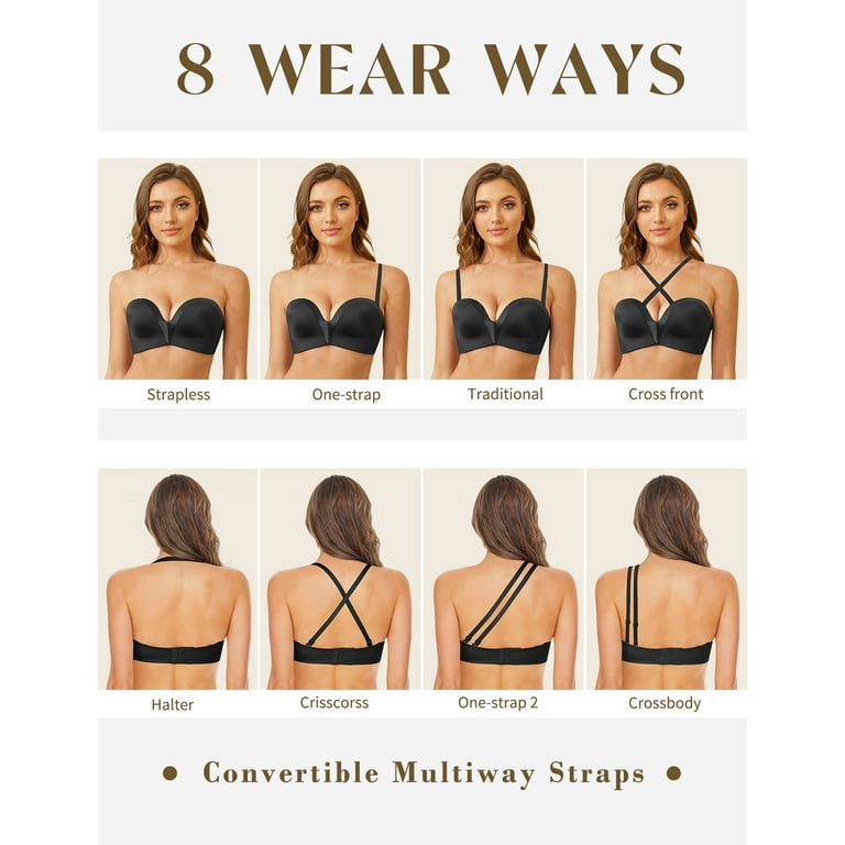 What is Strapless Bra and How is a Strapless Bra Supposed to Fit? - Clovia  Blog