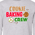 thumbnail image 4 of Inktastic Christmas Cookie Baking Crew Long Sleeve Youth T-Shirt, 4 of 5