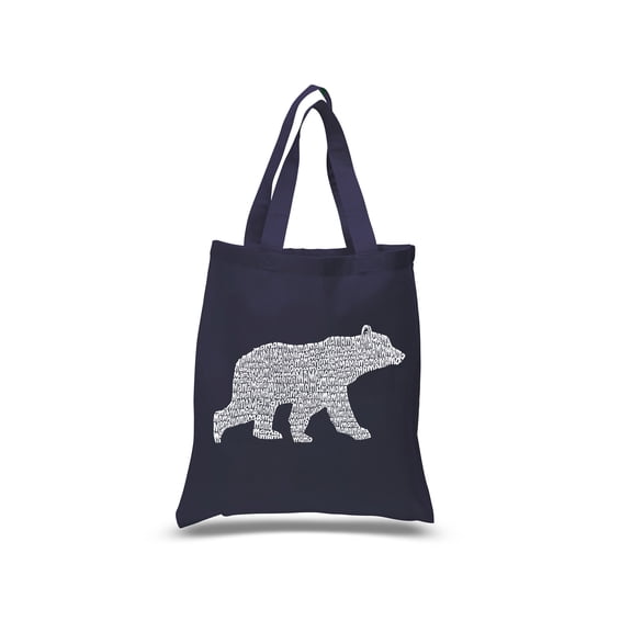 Small Word Art Tote Bag - Mama Bear