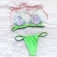 thumbnail image 4 of Bikini de moda para mujer, bañador Sexy para nadar, traje de baño de dos piezas para adultos OAVQHLG481B Store  llm121212, 4 of 8