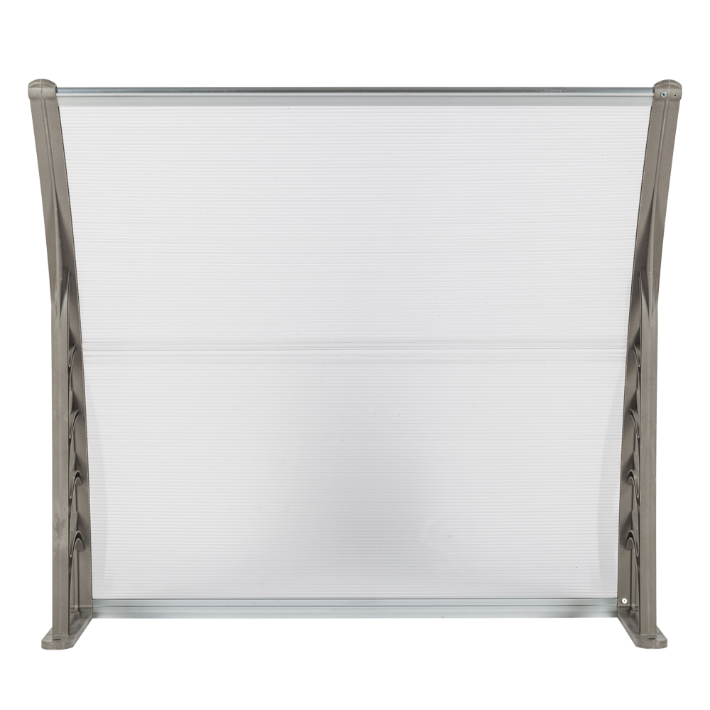 Lowestbest 40"×40" Patio Door Window Awning Canopy, Outdoor Awning Cover Rain Snow Protection