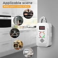 thumbnail image 2 of Natural Gas Detector and Carbon Monoxide CO Detector,Combustible Gas Detector Monitor for Co, Methane in Kitchen-EU Plug, 2 of 5