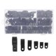 thumbnail image 3 of Cable Holders For Cords Desk 200Pcs Nylon R-Type Cable Clips Cable Management Wires Home Black, 3 of 3