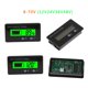 thumbnail image 4 of 8-70v Lcd de plomo ácido de litio indicador de capacidad de batería voltímetro probador de voltaje Feliz Sencillez, 4 of 5