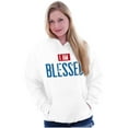 thumbnail image 4 of Blessed Religious Love Jesus Christ Hoodie Sweatshirt Women Men Brisco Brands M, 4 of 6