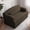Brown, variant on YWEN 2-Seater Corduroy Sofa Bed Compact Floor Couch with Removable Cover,Compression Sponge 2-Seater Micro Corduroy Sofa Bed, Removable Cover Modular Floor Couch