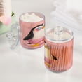 thumbnail image 5 of Hand Painted Cute Penguins Translucent Plastic Cans Storage Canisters with Lid Set of 4, 5 of 7