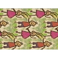 thumbnail image 1 of Ahgly Company Machine Washable Indoor Rectangle Transitional Sienna Brown Area Rugs, 5' x 7', 1 of 7