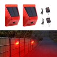 thumbnail image 1 of Alarma solar Luces estroboscópicas Sensor de movimiento Lámparas de seguridad Cola Luz de alarma de sonido, 1 of 8