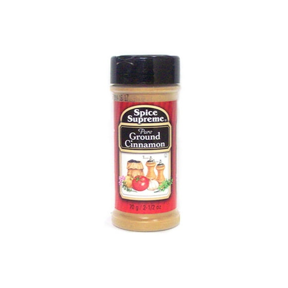Spice Supreme - Ground Cinnamon (71g) 380154 - Pack of 3