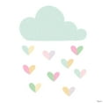 thumbnail image 2 of Louise, Gigi 12x12 White Modern Wood Framed Museum Art Print Titled - Cloud Hearts, 2 of 4