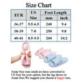 thumbnail image 3 of SAYFUT Women's Slip On Slippers Non-Slip Shower Slide Sandals, Soft Foams Sole Pool Shoes for Bathroom, Shower Bath Slippers Indoor Home Beach Rubber Shower Sandals, 3 of 8